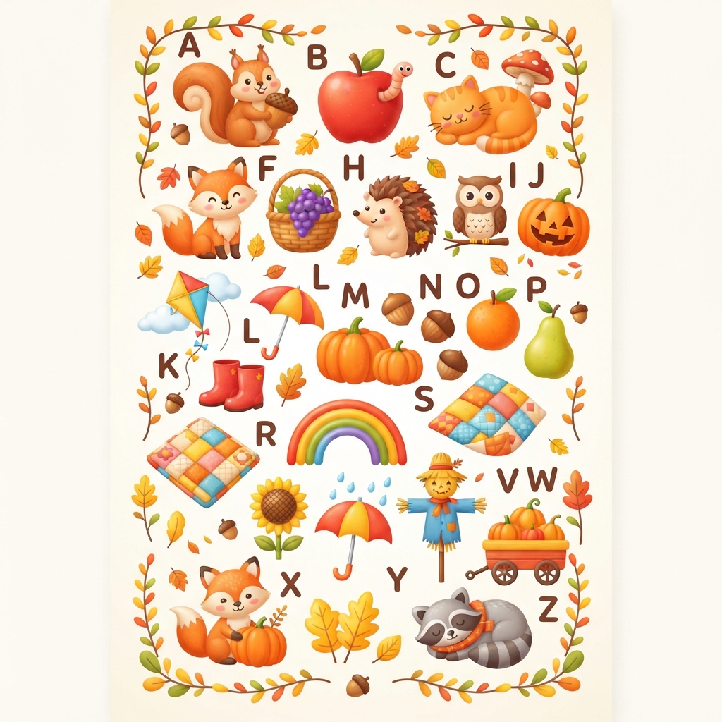 L'Abécédaire Magique de l'Automne