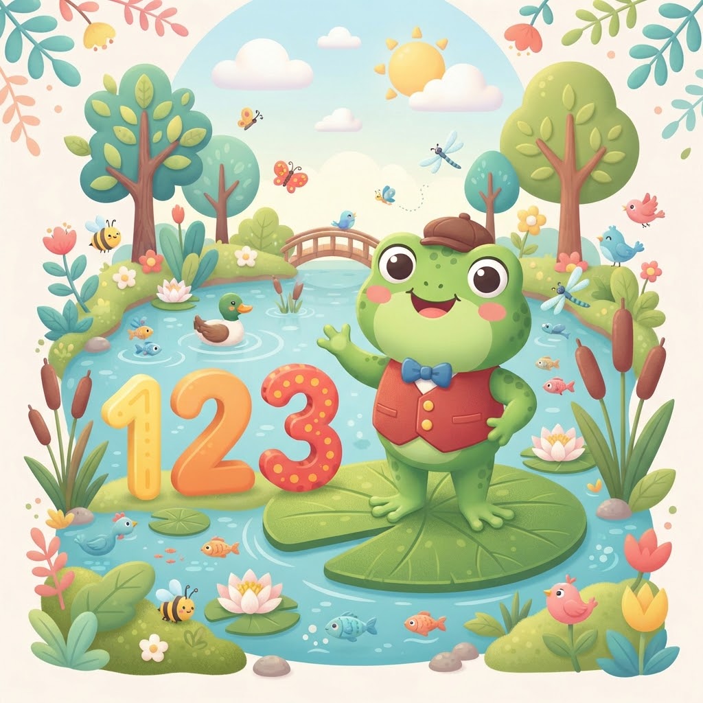 1, 2, 3... Monsieur Crapaud - Une semaine de découvertes