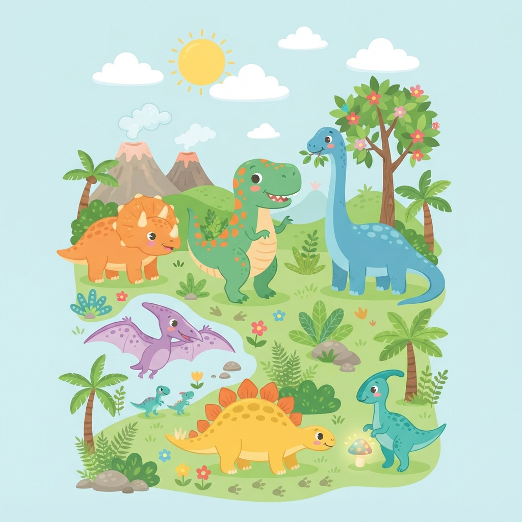 Les Petits Explorateurs de Dinosaures