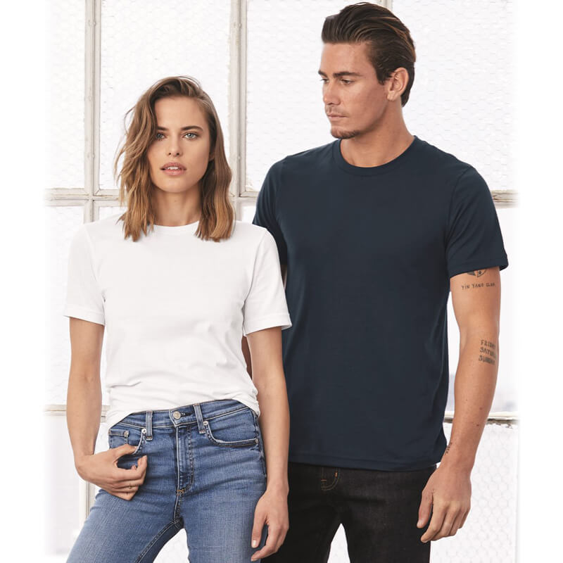 Bella + Canvas 3001 Unisex Short Sleeve Jersey T-Shirt