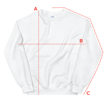 Gildan 18000 - Product Measurements