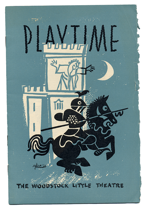 Play Time program artwork designed by Eric Aldwinkle