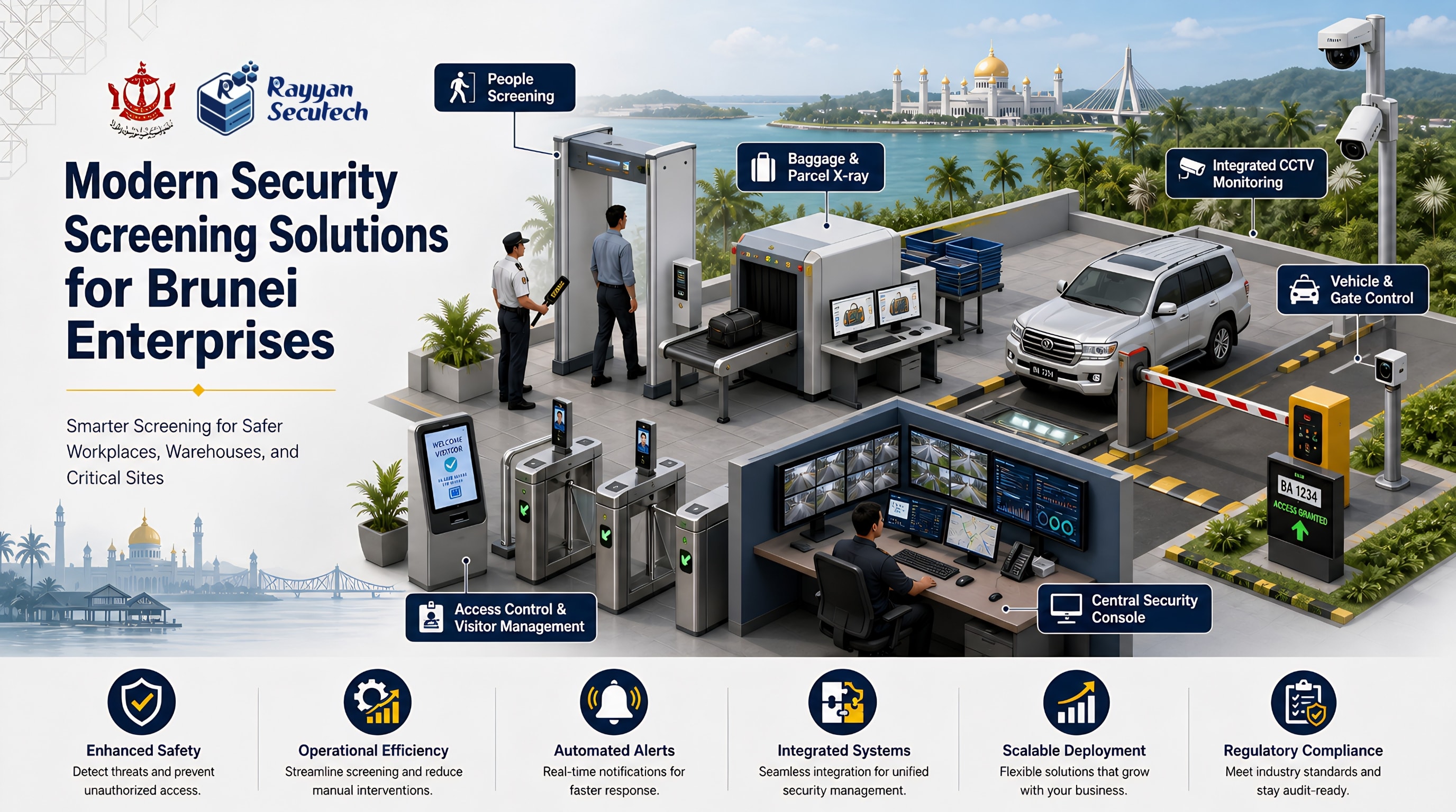 Elevating Security: Modern Screening Solutions for Brunei