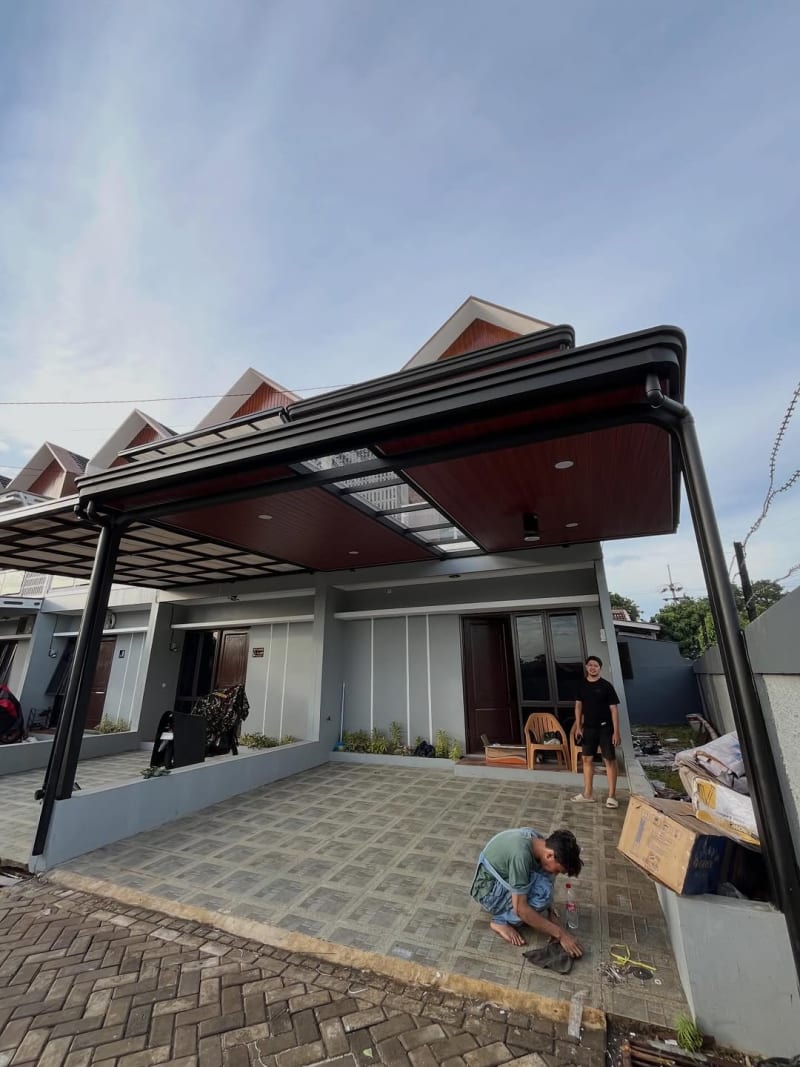 Kanopi Plafon PVC Welder Bintaro