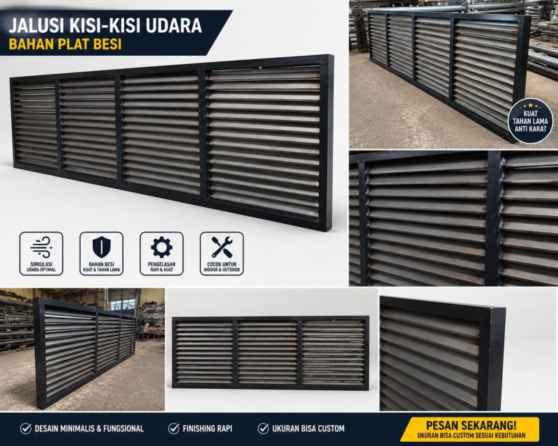 Plat Perforated Custom Welder Bintaro
