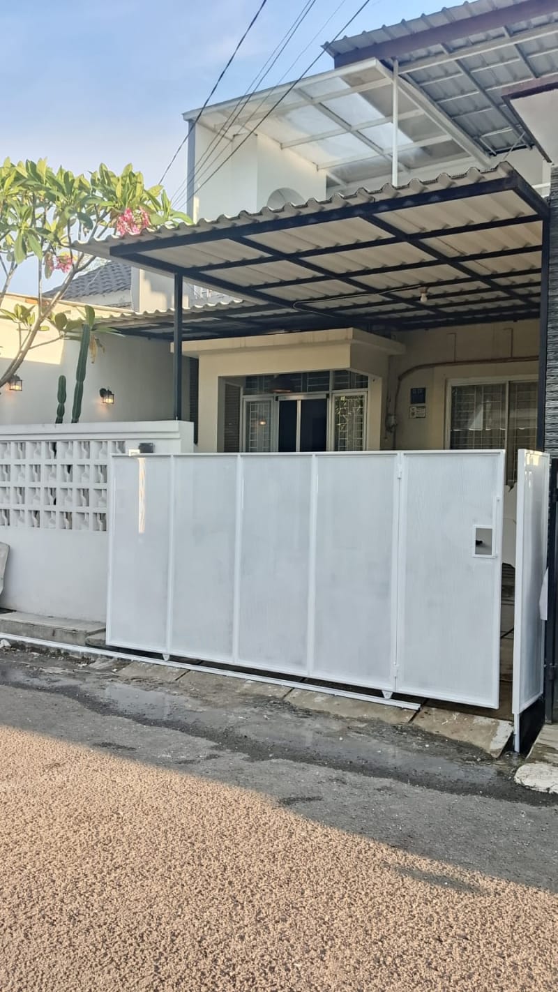 Pagar Plat Perforated Welder Bintaro