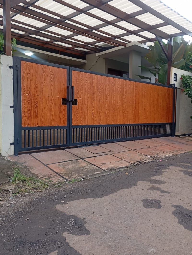Hasil pengerjaan proyek Pagar GRC Welder Bintaro presisi tanpa kompromi Bintaro Tangerang Selatan