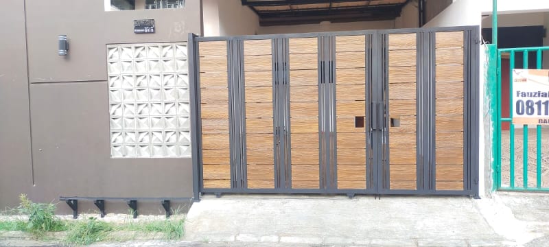 Hasil pengerjaan proyek Pagar GRC Welder Bintaro presisi tanpa kompromi Bintaro Tangerang Selatan