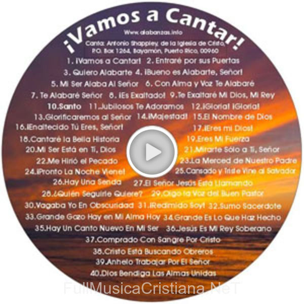 ▷ ¡Enaltecido Tú Eres, Señor! de Cánticos Cristianos a Cappella 🎵 del Álbum ¡Vamos A Cantar!