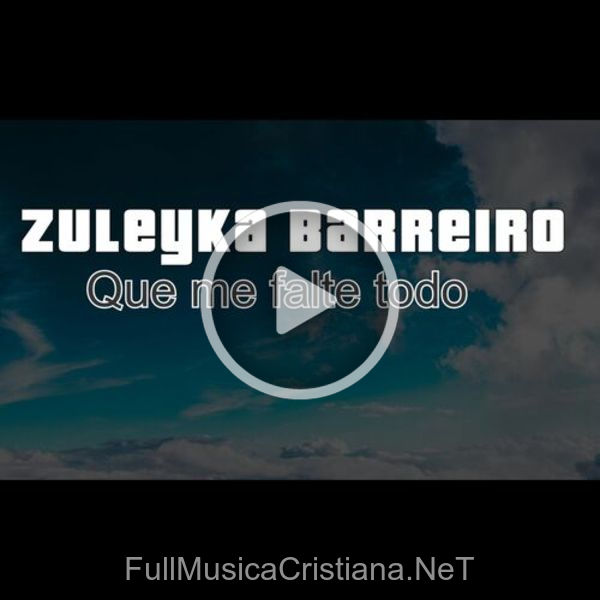 Menos Tú de Zuleyka Barreiro