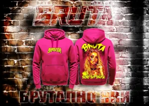 BRUTA Bad Barbie Hoody 1
