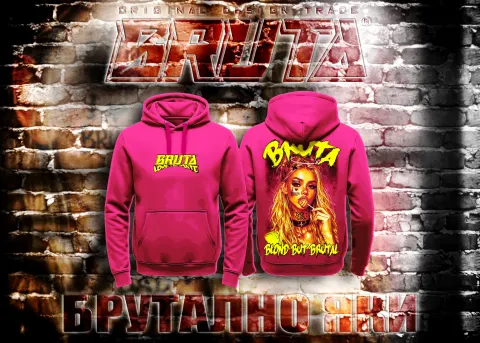 BRUTA Bad Barbie Hoody