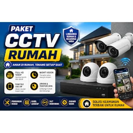 Paket CCTV Rumah Palembang