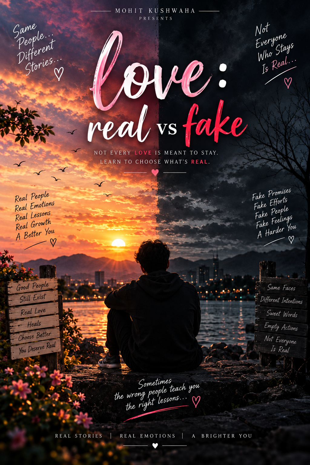 LOVE : REAL VS FAKE