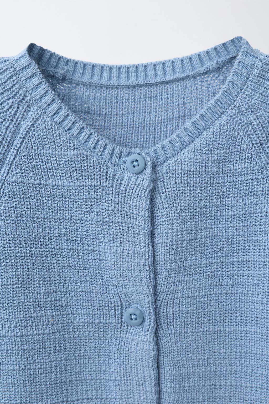 თხელი ნაქსოვი რომპერი — ZARA — ფოტო 2