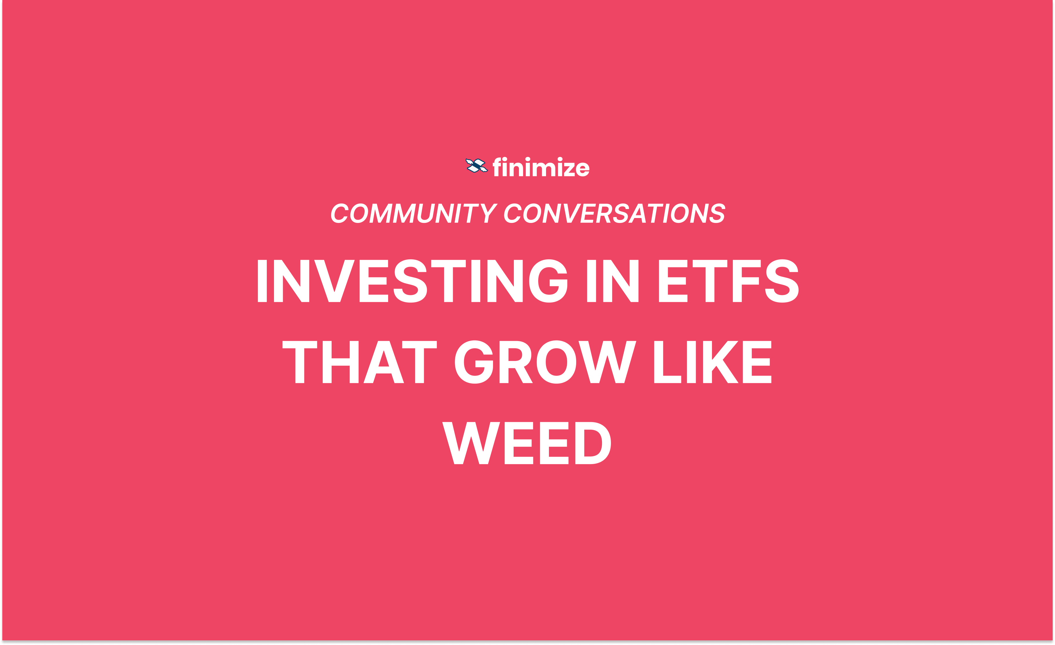 Why The Weed Industry Is Growing So Fast