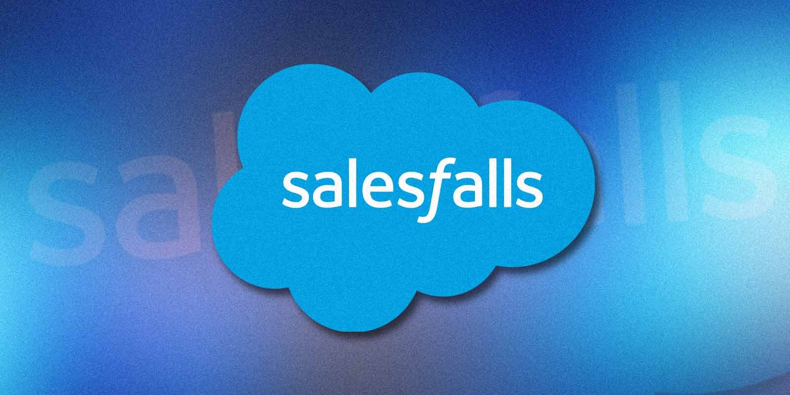 Salesforce Shares Slump