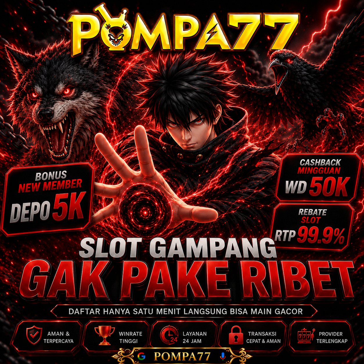 POMPA77:Link Akses Resmi Slot 77 Anti Nawala Tanpa VPN Stabil 24 Jam