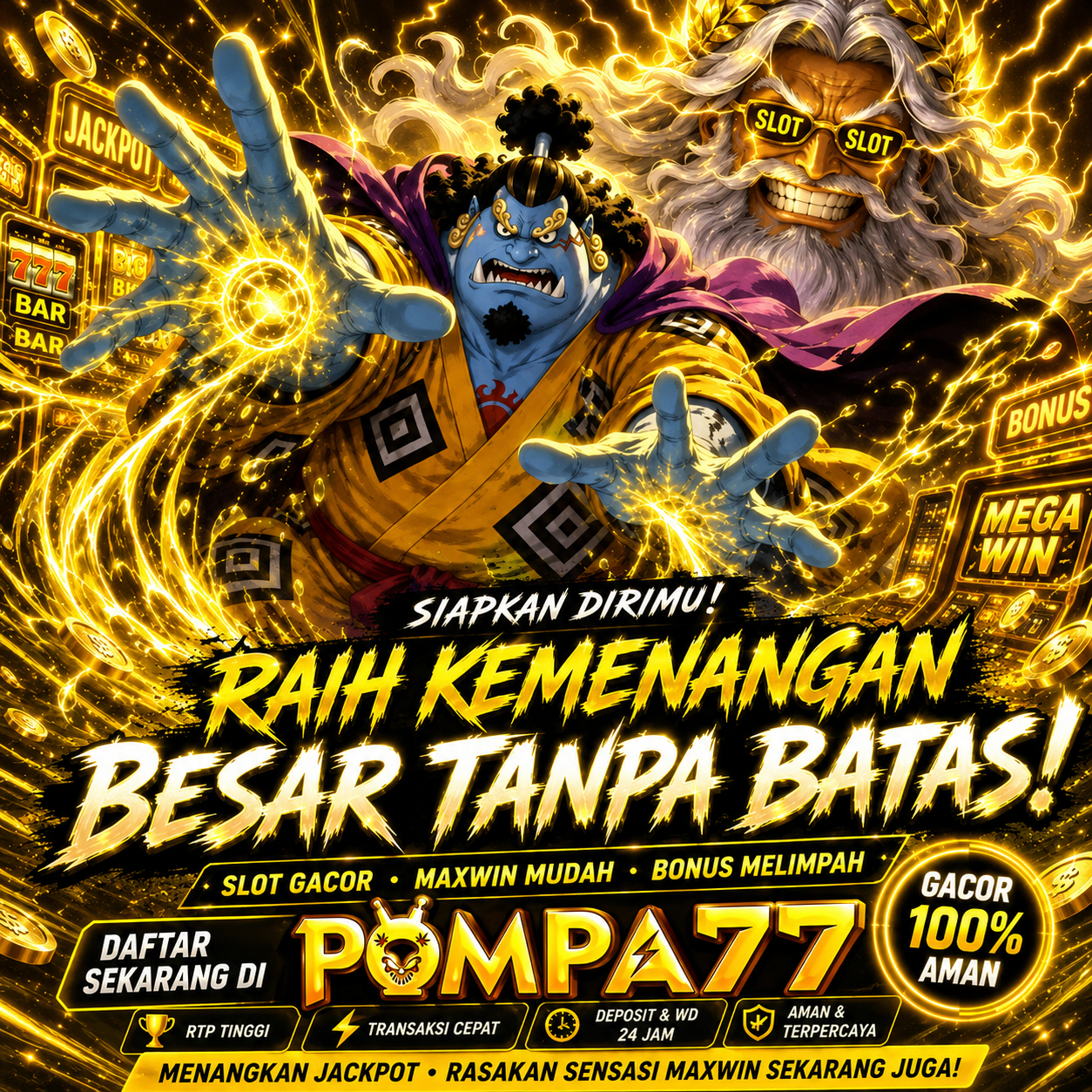 POMPA77:Rekomendasi Game Slot 777 Gacor dengan RTP Tertinggi