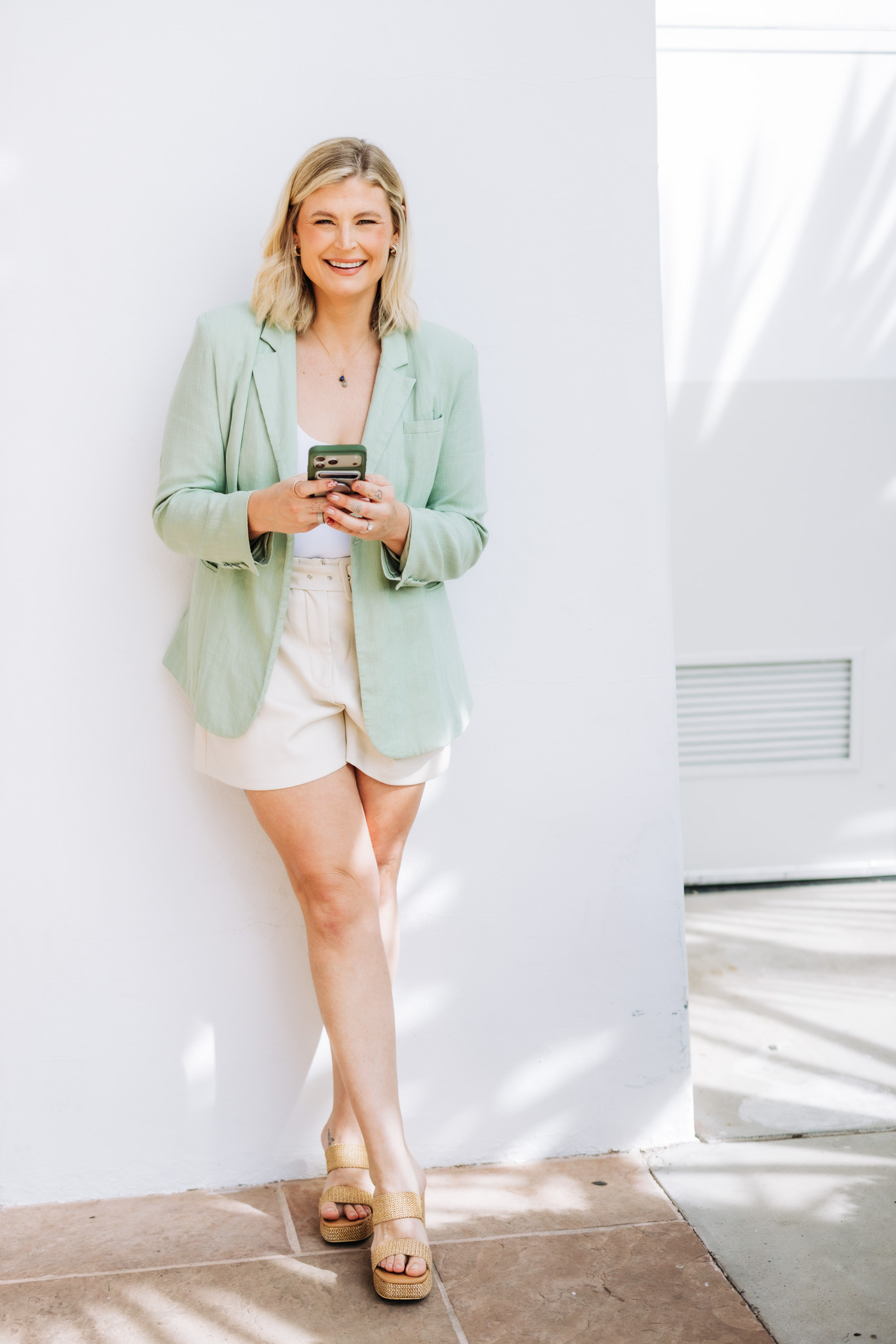 Paige in mint