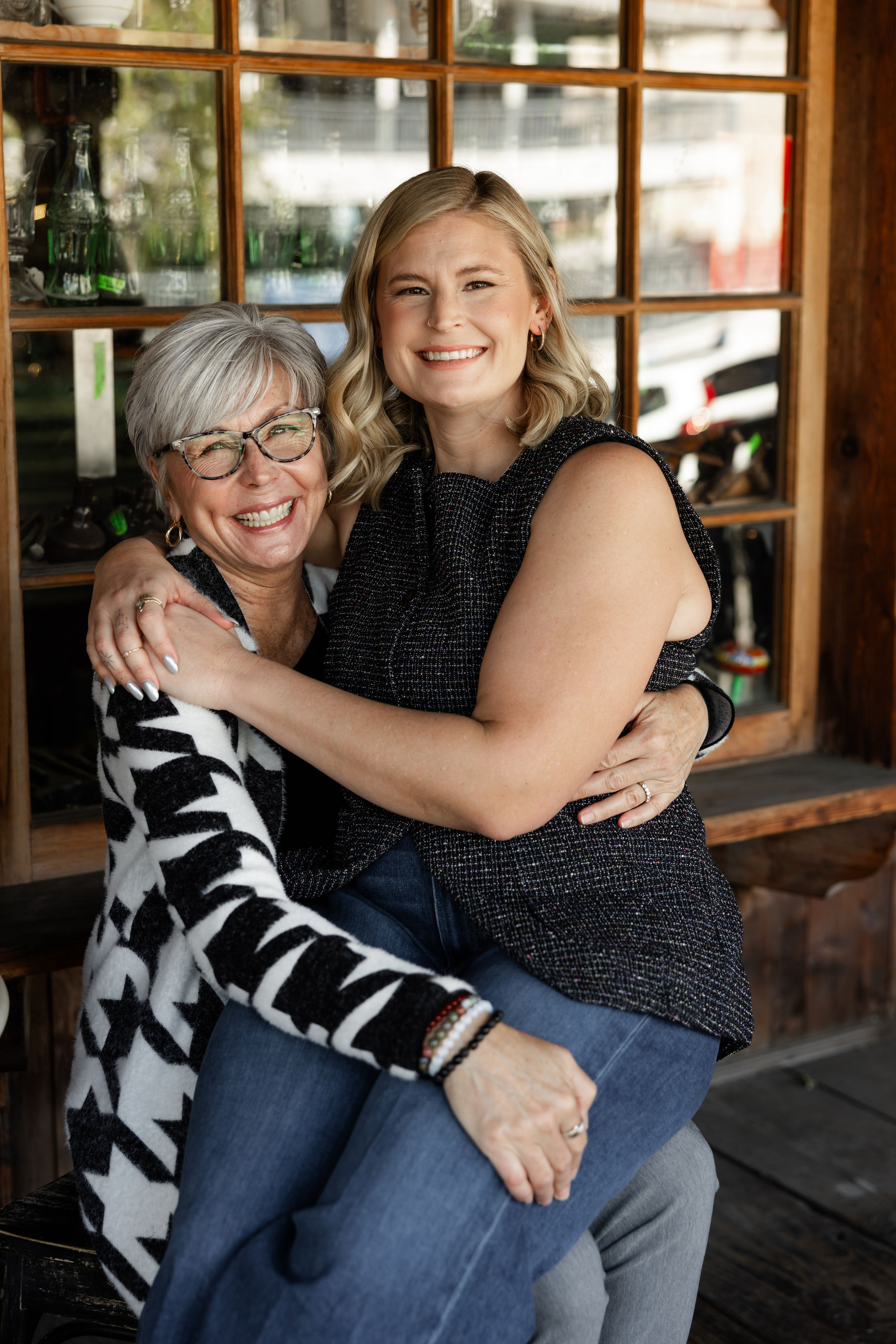 Paige and Jill at a Temecula Valley vineyard