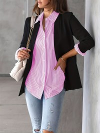 Classic Striped Casual, Business, Versatile Four Seasons Can Wear A Long-sleeved Shirt. product 4