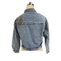 Women's Cropped Distressed Denim Jacket Ripped Button Down Jean Jacket Long Sleeve Casual Streetwear Coat product 9
