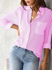 Classic Striped Casual, Business, Versatile Four Seasons Can Wear A Long-sleeved Shirt. product 5