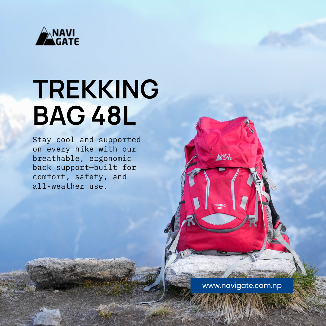 Navigate trekking bag campaign post design