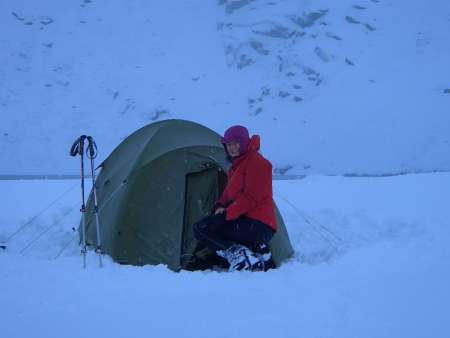 Wild camping in the winter Highlands!