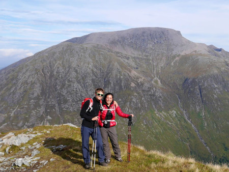 Backpacking in the Scottish Highlands