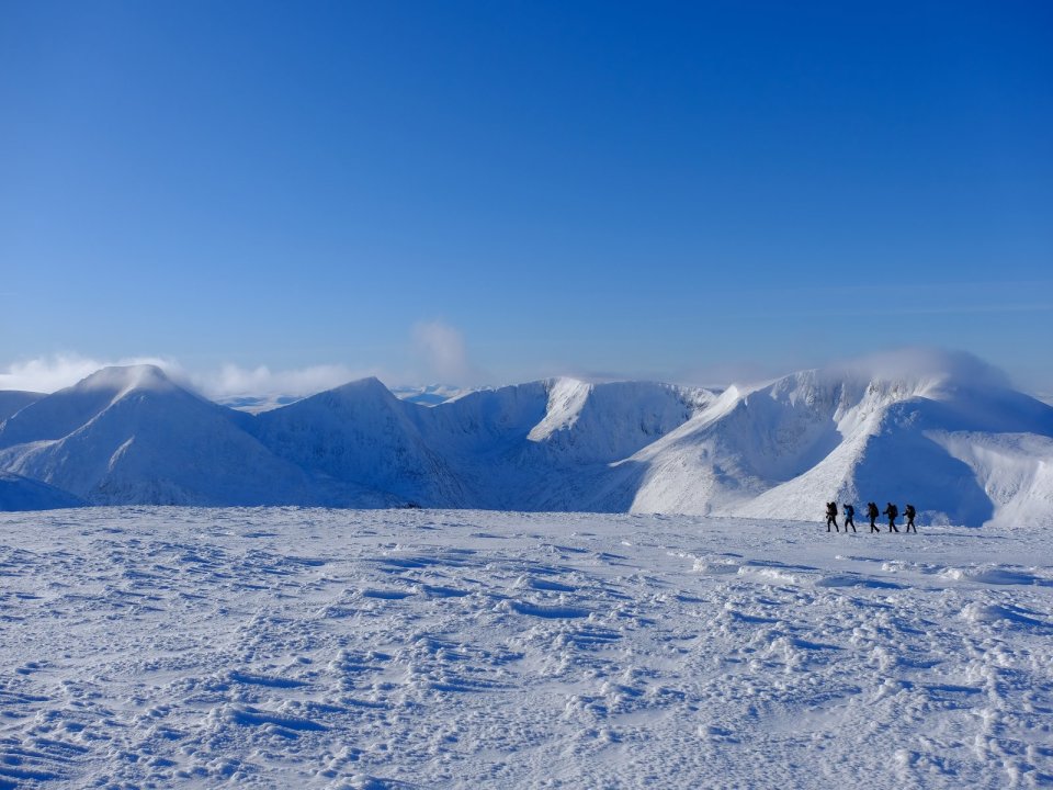 On the cairngorm plateau