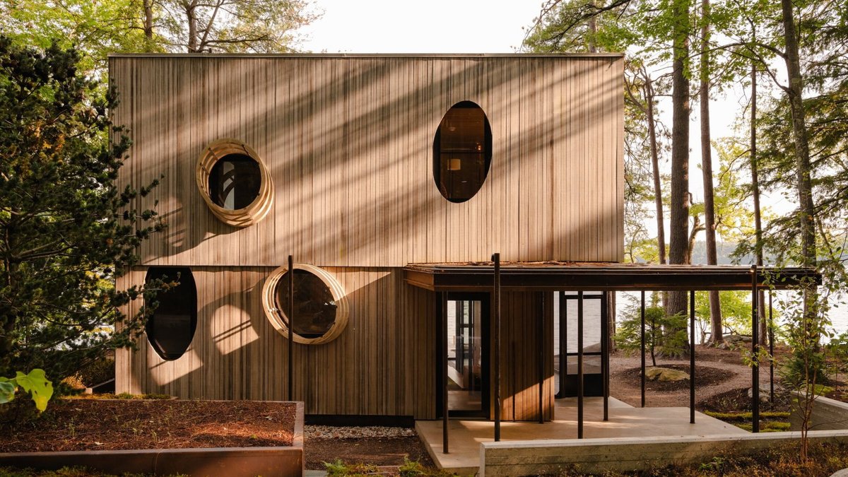 Three Minnesota Firms Named to Forbes Top Residential Architect List Nature-forward home project in Holderness, New Hampshire, by Alchemy Architects.
