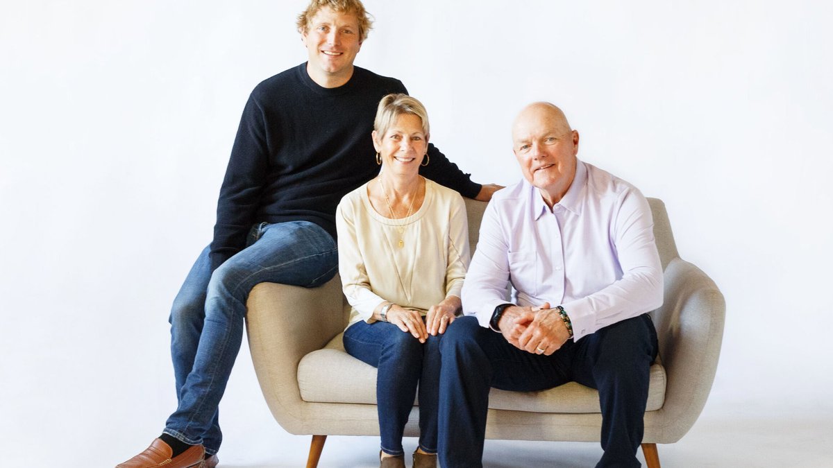 Pete, Sue, and Patrick Jacobson.