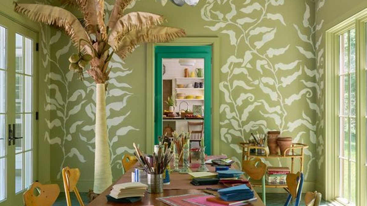 Artist turns historic farmhouse into whimsical forest retreat - whimsical forest retreat