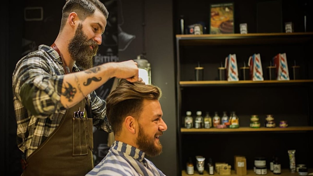 Men open up about mental health in barbershops and nature Men open up about mental health in barbershops and nature - mental health men
