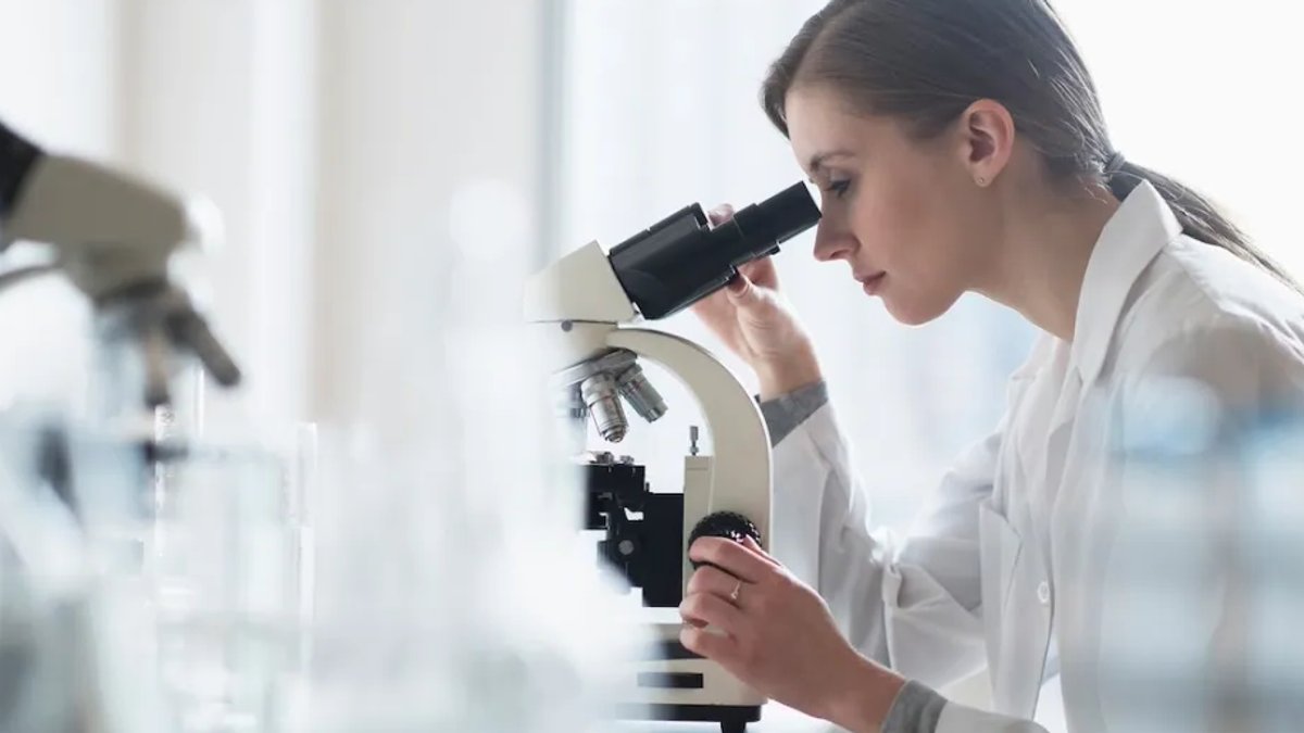 Scientist in a laboratory.