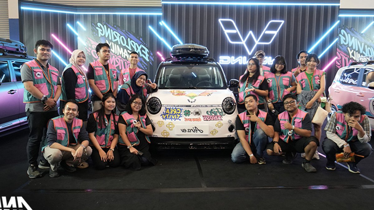Wuling Aira EV redefined as mobile art in Indonesian collaboration - wuling aira ev