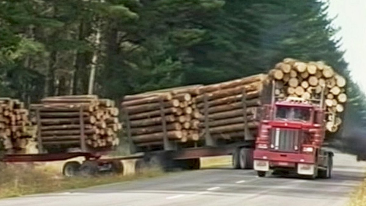 Dual-Engine Logging Truck Conquers New Zealand's Rugged Forests - dual engine truck