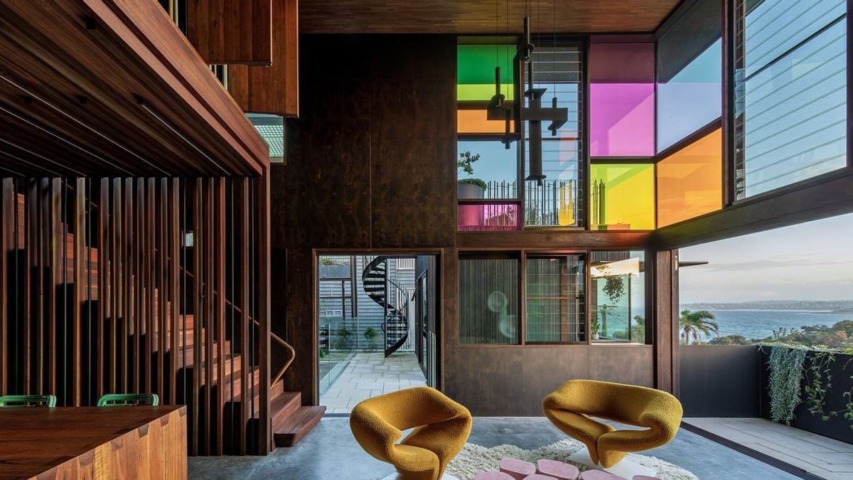 Handcrafted stained glass finds new life in modern homes - stained glass modern