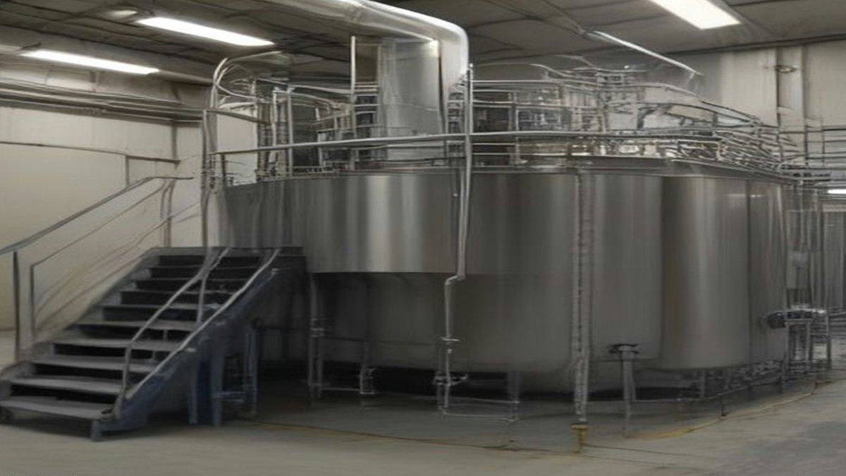 Ice cream production facility.
