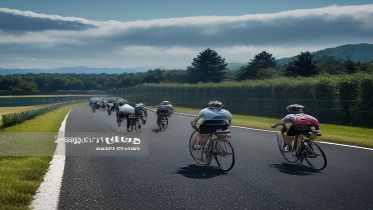 Nivea Sun partners with Tour de France Cyclists on a road course.