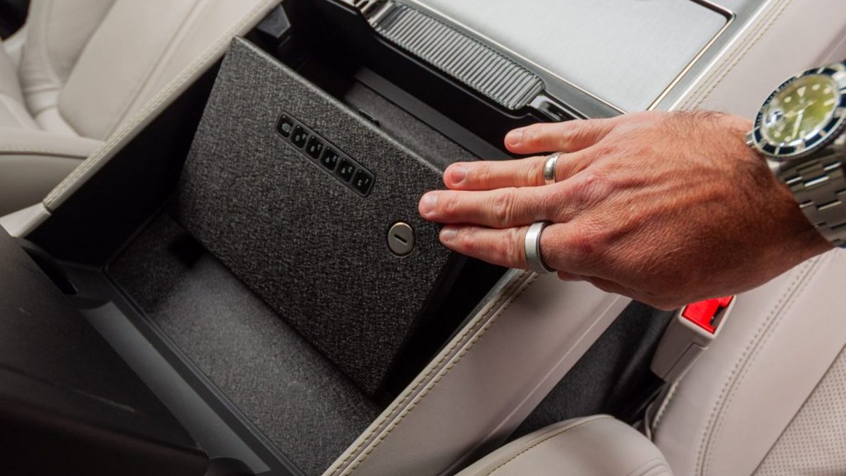 Jeep adds hidden in-car safe to Grand Wagoneer - jeep hidden safe