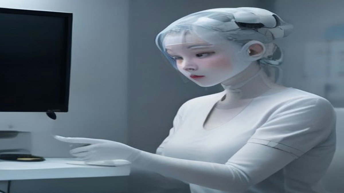 AI skin analysis testing lab.