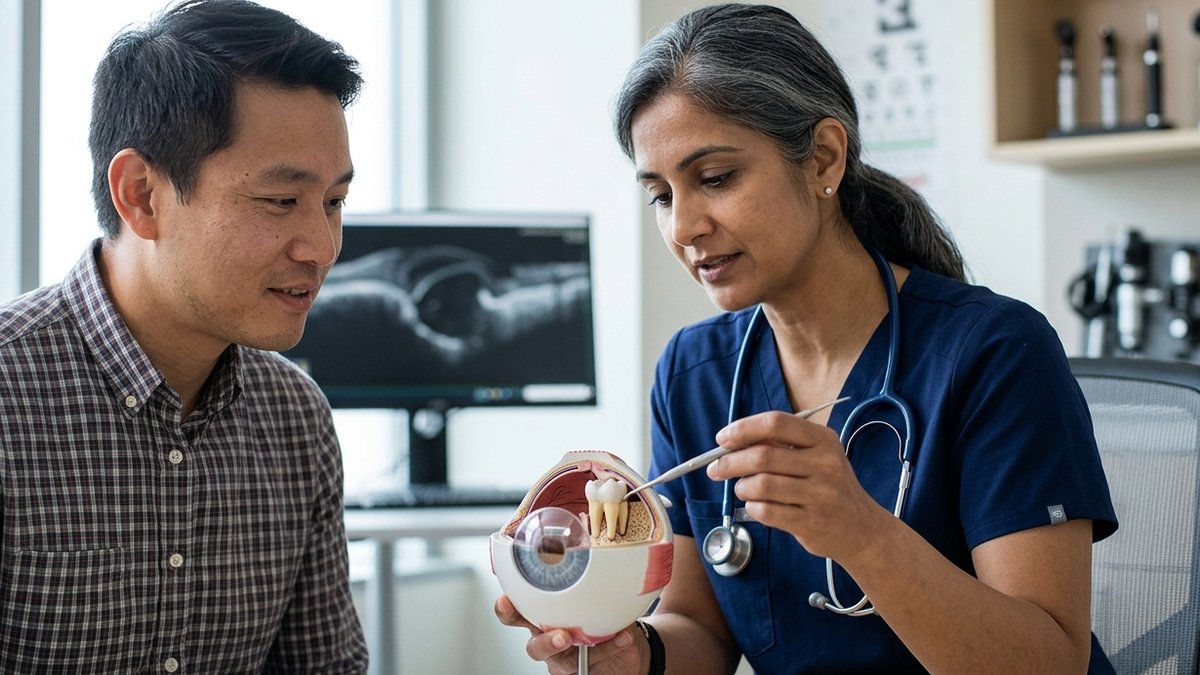 Man regains sight with tooth implant after drug reaction Man regains sight with tooth implant after drug reaction - tooth implant