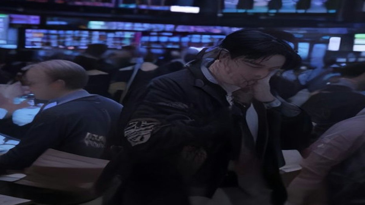 Equitas SFB shares tumble after CEO exit Stock market trading floor.