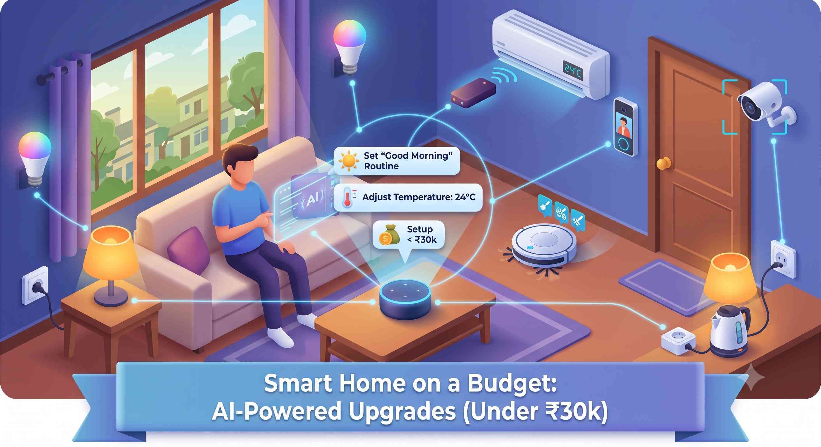 Smart Home on a Budget: 10 AI-Powered Upgrades That Can Make Your Everyday Life Easier