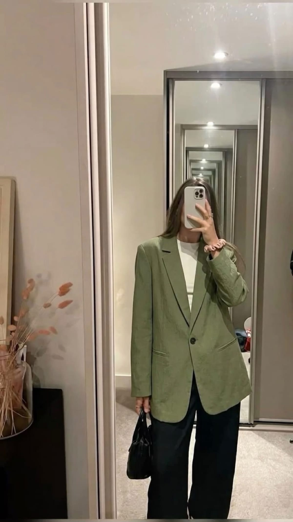 Blazer de Alfaiataria Verde Oliva