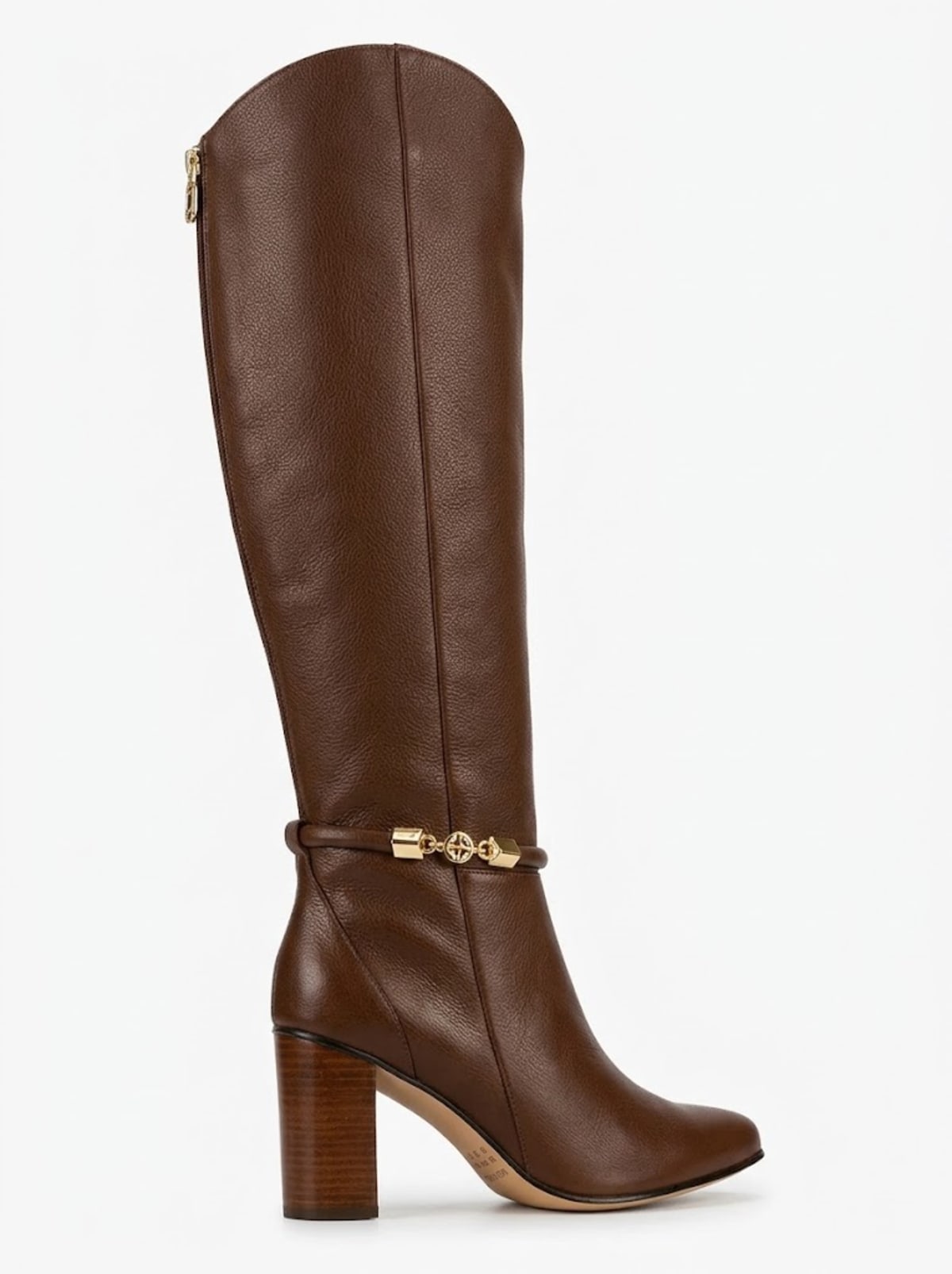 Bota Cano Longo em Couro