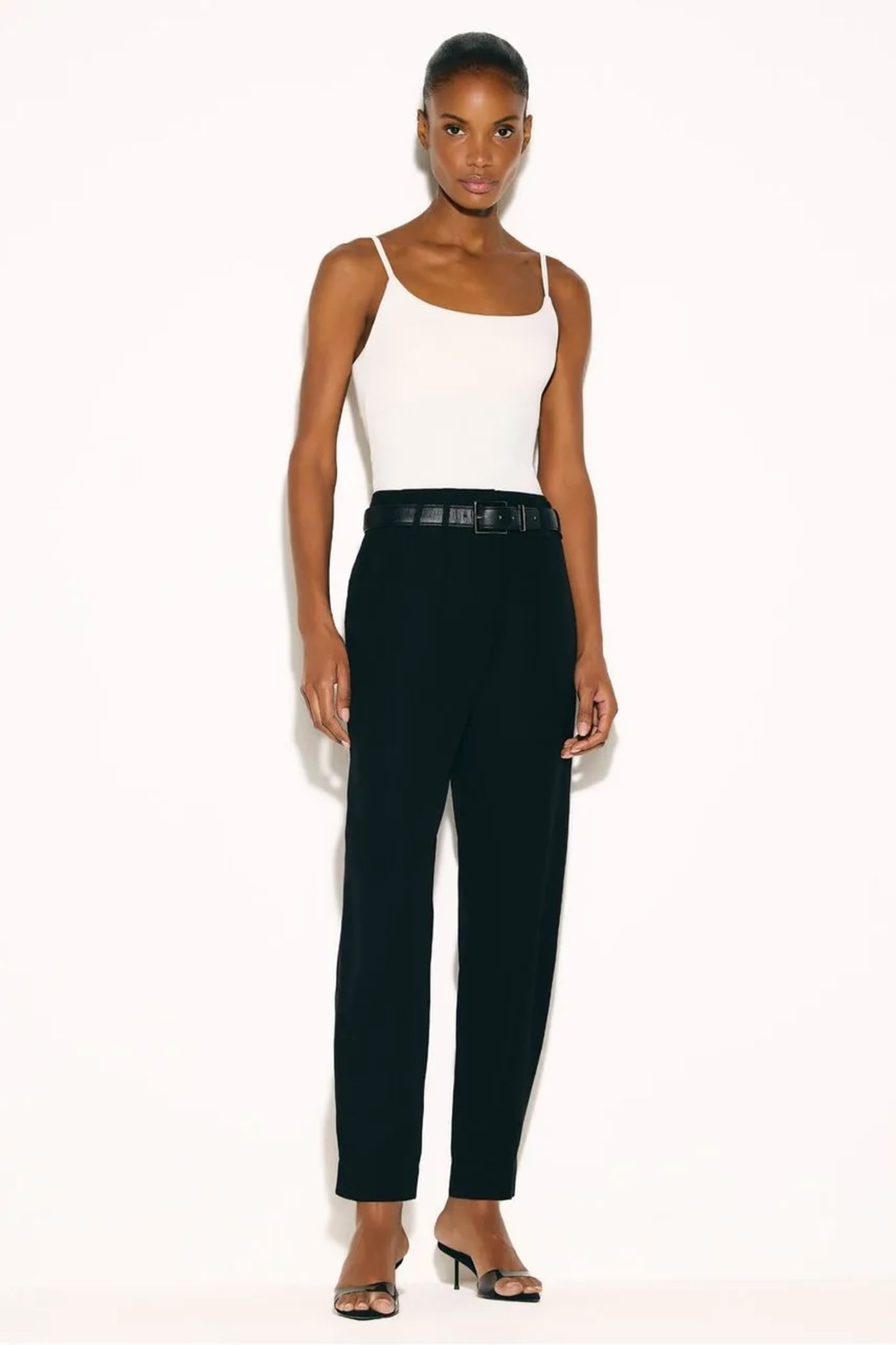 Calça Lavinia de Alfaiataria Preta · NV · B.